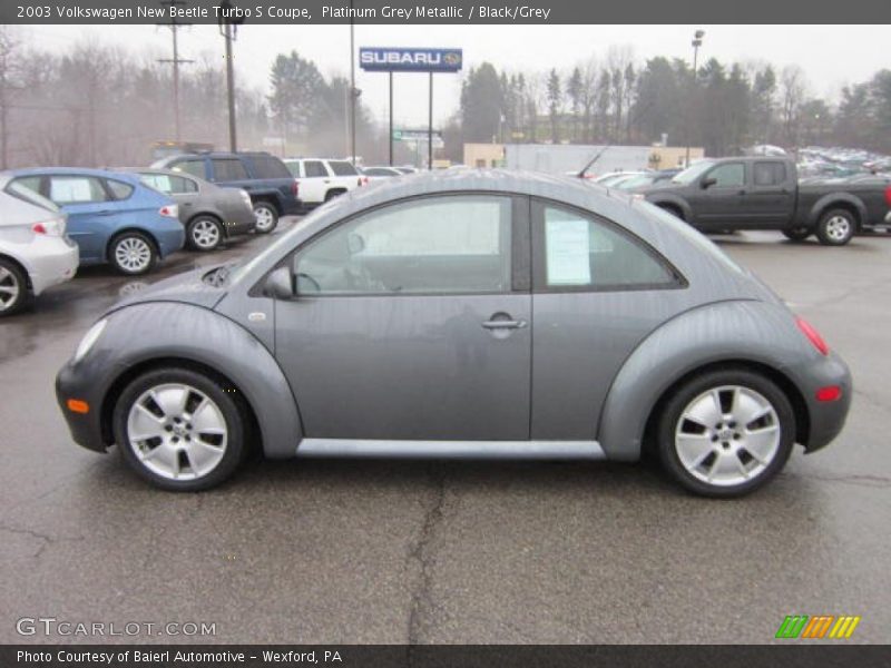  2003 New Beetle Turbo S Coupe Platinum Grey Metallic