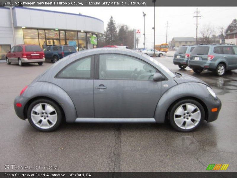  2003 New Beetle Turbo S Coupe Platinum Grey Metallic