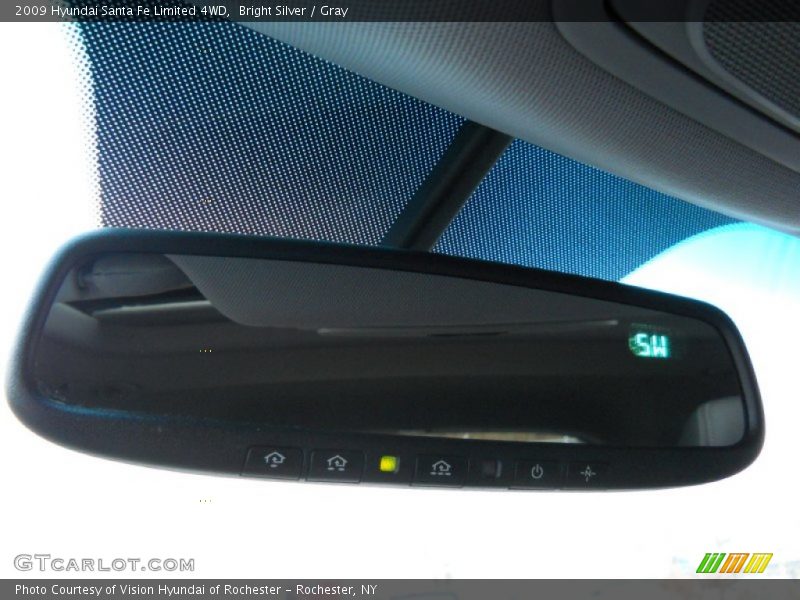 Bright Silver / Gray 2009 Hyundai Santa Fe Limited 4WD
