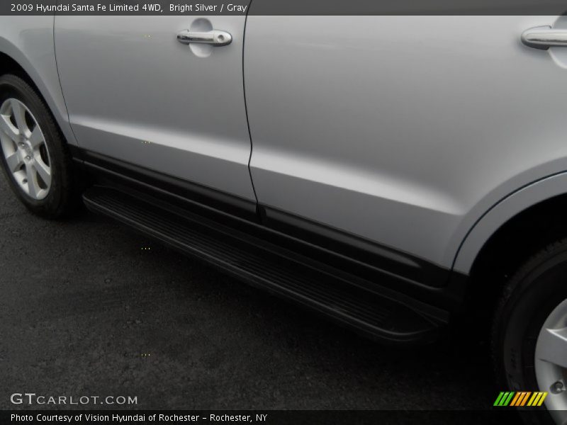 Bright Silver / Gray 2009 Hyundai Santa Fe Limited 4WD