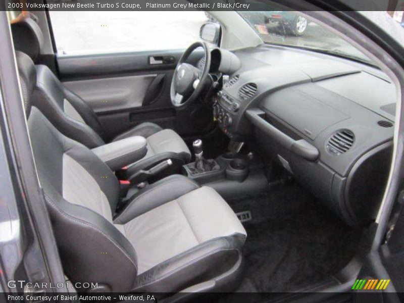  2003 New Beetle Turbo S Coupe Black/Grey Interior