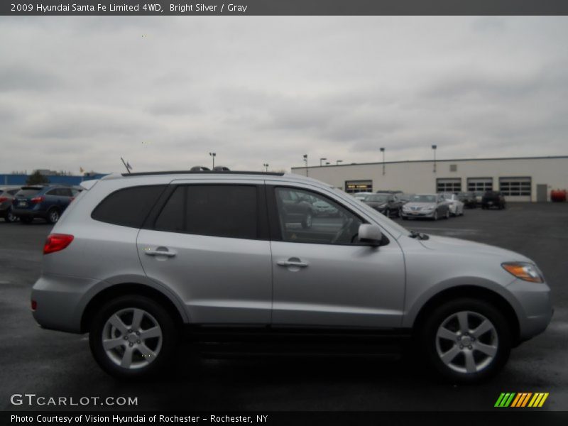 Bright Silver / Gray 2009 Hyundai Santa Fe Limited 4WD