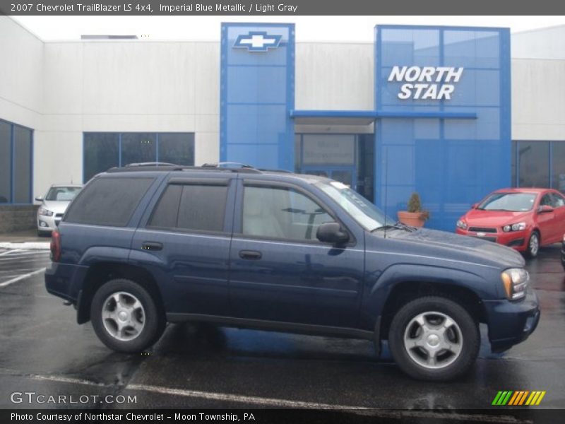 Imperial Blue Metallic / Light Gray 2007 Chevrolet TrailBlazer LS 4x4