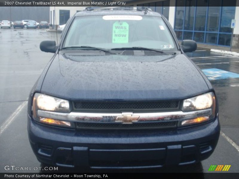 Imperial Blue Metallic / Light Gray 2007 Chevrolet TrailBlazer LS 4x4