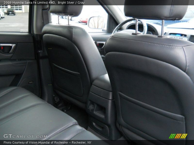 Bright Silver / Gray 2009 Hyundai Santa Fe Limited 4WD