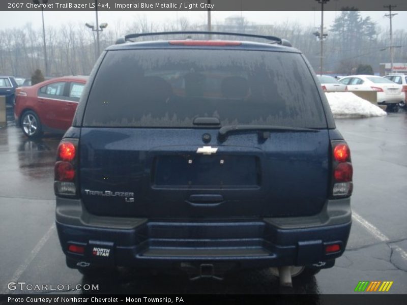Imperial Blue Metallic / Light Gray 2007 Chevrolet TrailBlazer LS 4x4