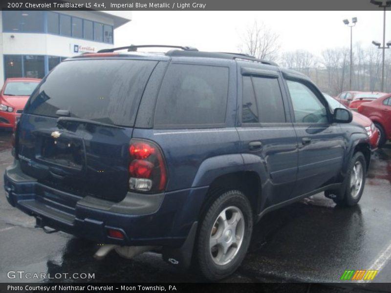Imperial Blue Metallic / Light Gray 2007 Chevrolet TrailBlazer LS 4x4