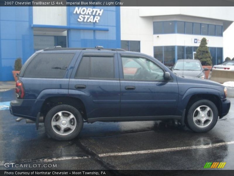 Imperial Blue Metallic / Light Gray 2007 Chevrolet TrailBlazer LS 4x4