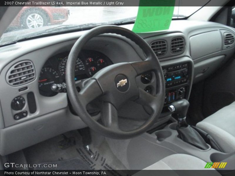 Imperial Blue Metallic / Light Gray 2007 Chevrolet TrailBlazer LS 4x4