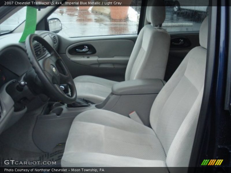 Imperial Blue Metallic / Light Gray 2007 Chevrolet TrailBlazer LS 4x4