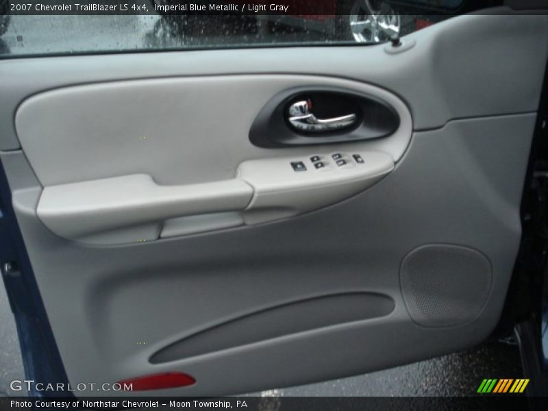 Imperial Blue Metallic / Light Gray 2007 Chevrolet TrailBlazer LS 4x4