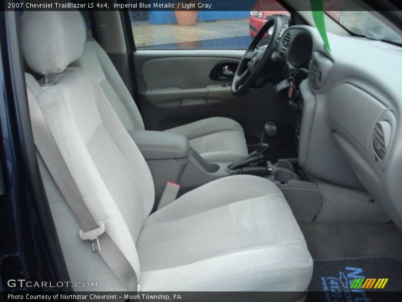 Imperial Blue Metallic / Light Gray 2007 Chevrolet TrailBlazer LS 4x4