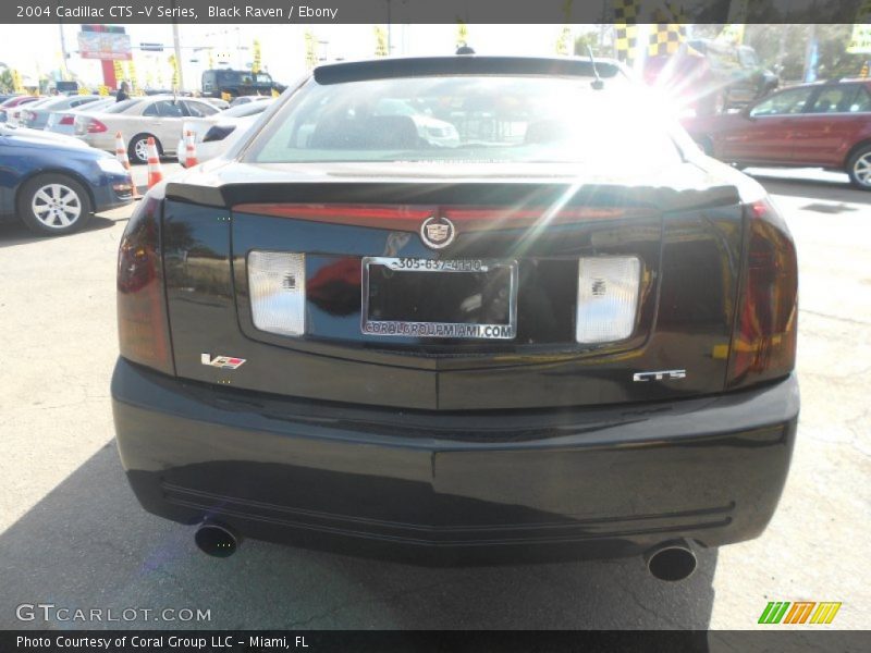 Black Raven / Ebony 2004 Cadillac CTS -V Series