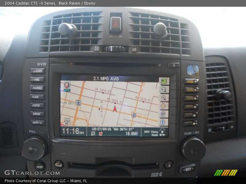 Black Raven / Ebony 2004 Cadillac CTS -V Series