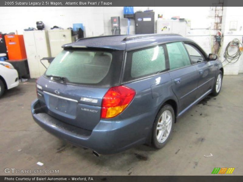 Atlantic Blue Pearl / Taupe 2005 Subaru Legacy 2.5i Wagon