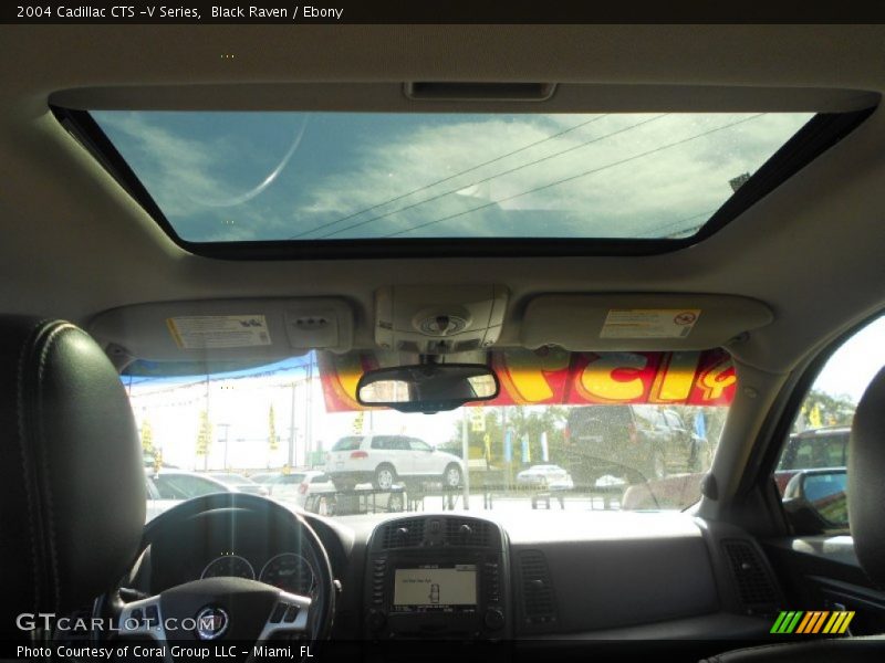Black Raven / Ebony 2004 Cadillac CTS -V Series