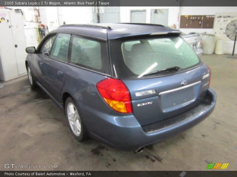 Atlantic Blue Pearl / Taupe 2005 Subaru Legacy 2.5i Wagon