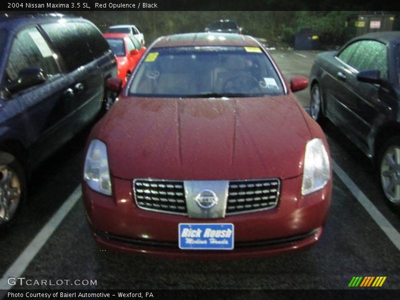 Red Opulence / Black 2004 Nissan Maxima 3.5 SL