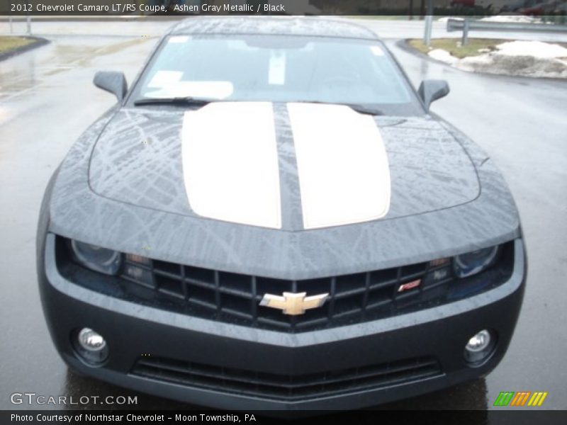 Ashen Gray Metallic / Black 2012 Chevrolet Camaro LT/RS Coupe