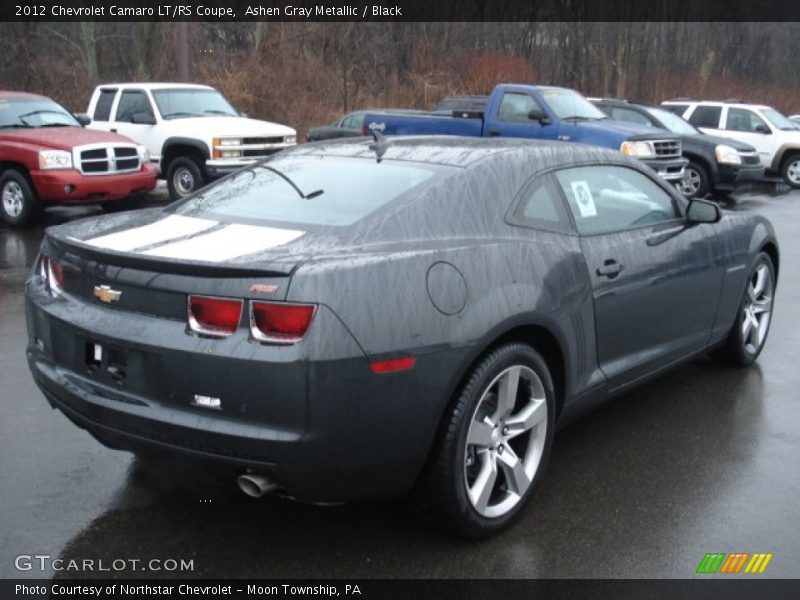 Ashen Gray Metallic / Black 2012 Chevrolet Camaro LT/RS Coupe
