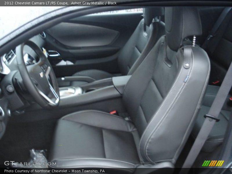 Ashen Gray Metallic / Black 2012 Chevrolet Camaro LT/RS Coupe
