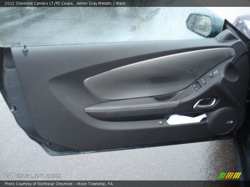 Ashen Gray Metallic / Black 2012 Chevrolet Camaro LT/RS Coupe