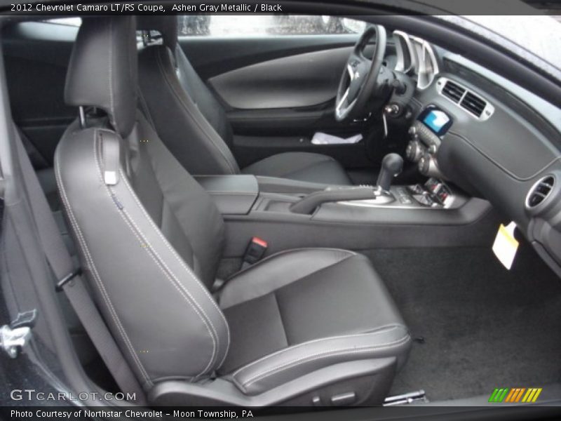 Ashen Gray Metallic / Black 2012 Chevrolet Camaro LT/RS Coupe