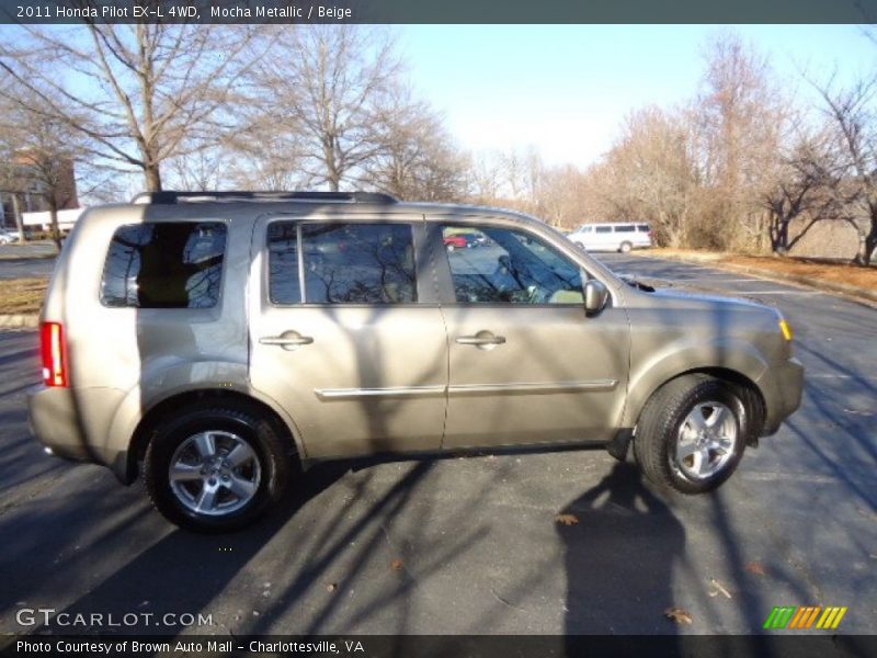 Mocha Metallic / Beige 2011 Honda Pilot EX-L 4WD