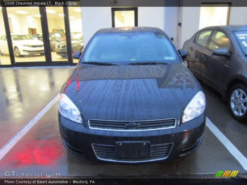 Black / Gray 2008 Chevrolet Impala LT