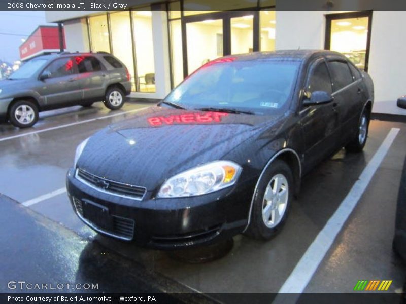 Black / Gray 2008 Chevrolet Impala LT