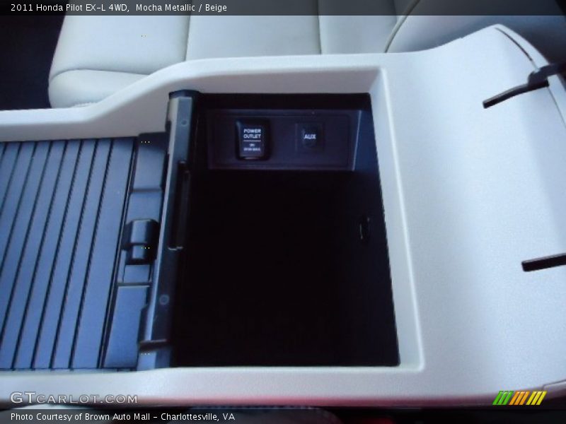 Mocha Metallic / Beige 2011 Honda Pilot EX-L 4WD