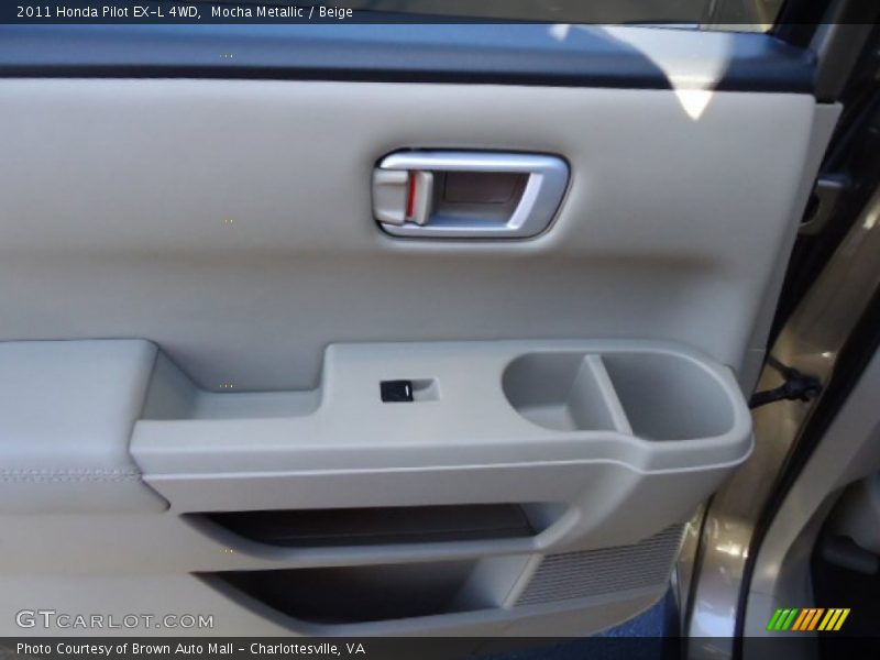 Mocha Metallic / Beige 2011 Honda Pilot EX-L 4WD