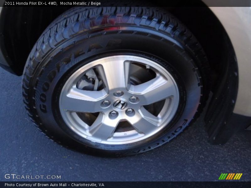 Mocha Metallic / Beige 2011 Honda Pilot EX-L 4WD