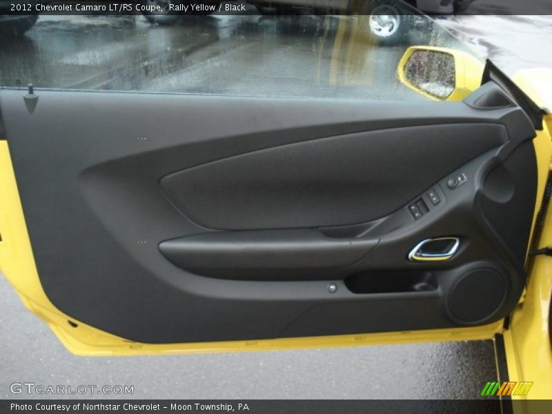 Rally Yellow / Black 2012 Chevrolet Camaro LT/RS Coupe