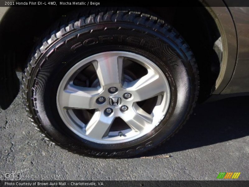 Mocha Metallic / Beige 2011 Honda Pilot EX-L 4WD