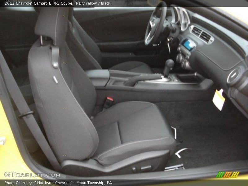 Rally Yellow / Black 2012 Chevrolet Camaro LT/RS Coupe