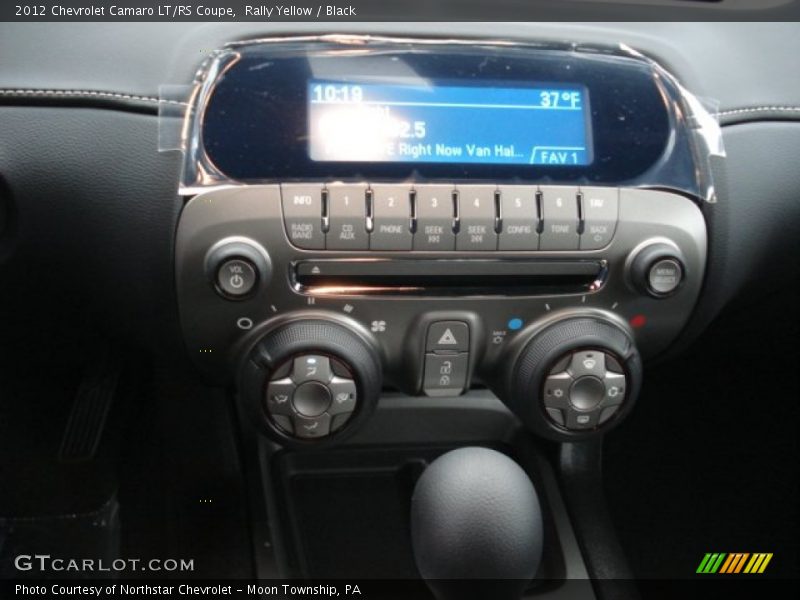 Rally Yellow / Black 2012 Chevrolet Camaro LT/RS Coupe