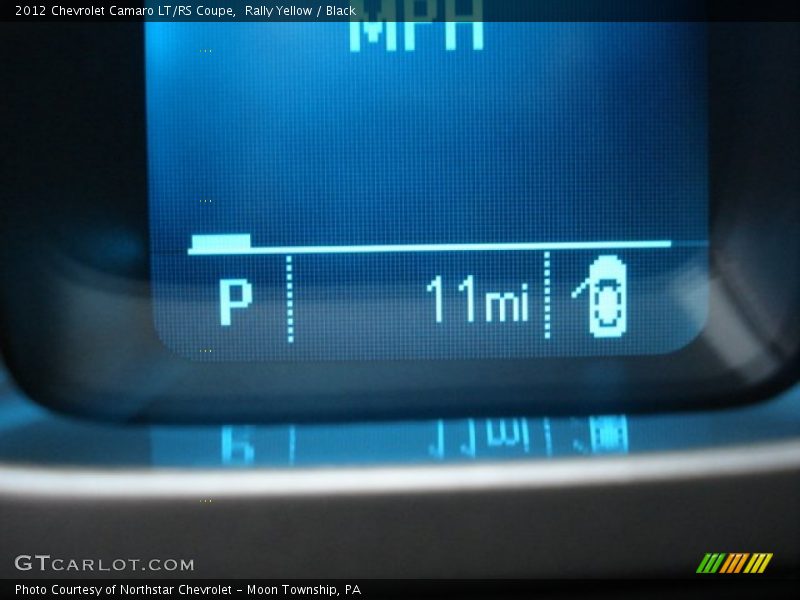 Rally Yellow / Black 2012 Chevrolet Camaro LT/RS Coupe