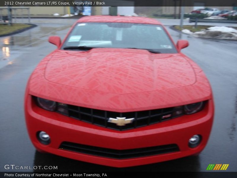 Victory Red / Black 2012 Chevrolet Camaro LT/RS Coupe