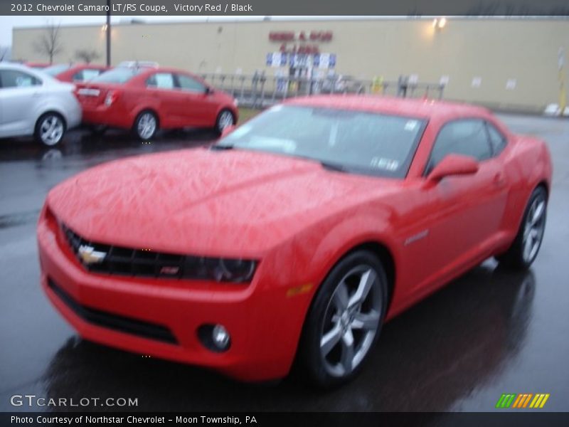 Victory Red / Black 2012 Chevrolet Camaro LT/RS Coupe