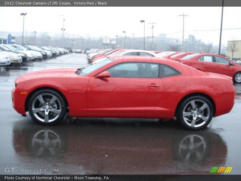 Victory Red / Black 2012 Chevrolet Camaro LT/RS Coupe