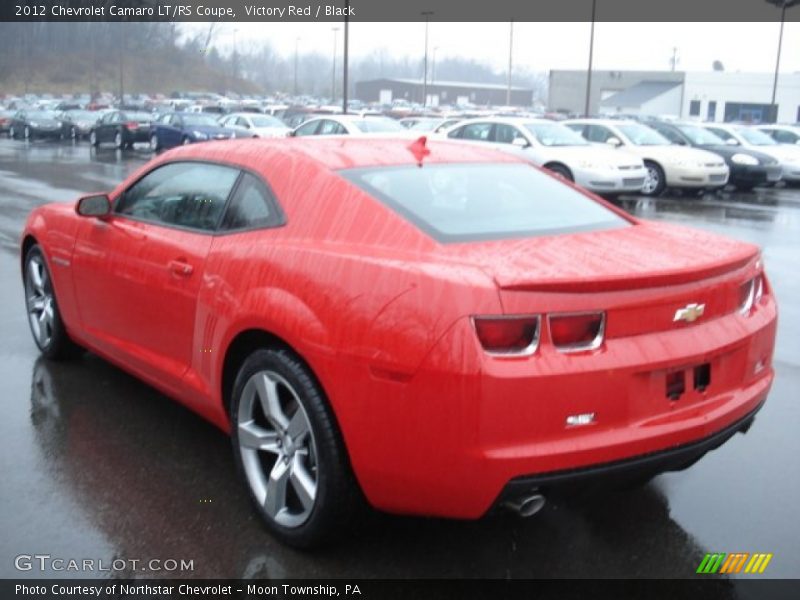 Victory Red / Black 2012 Chevrolet Camaro LT/RS Coupe