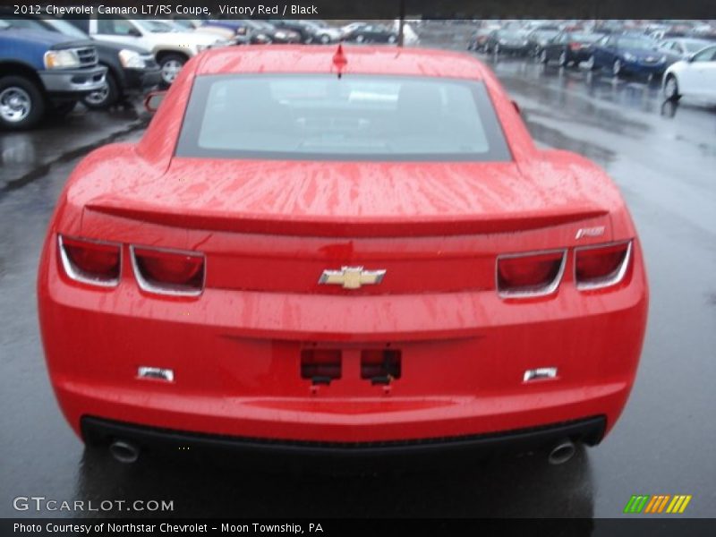 Victory Red / Black 2012 Chevrolet Camaro LT/RS Coupe