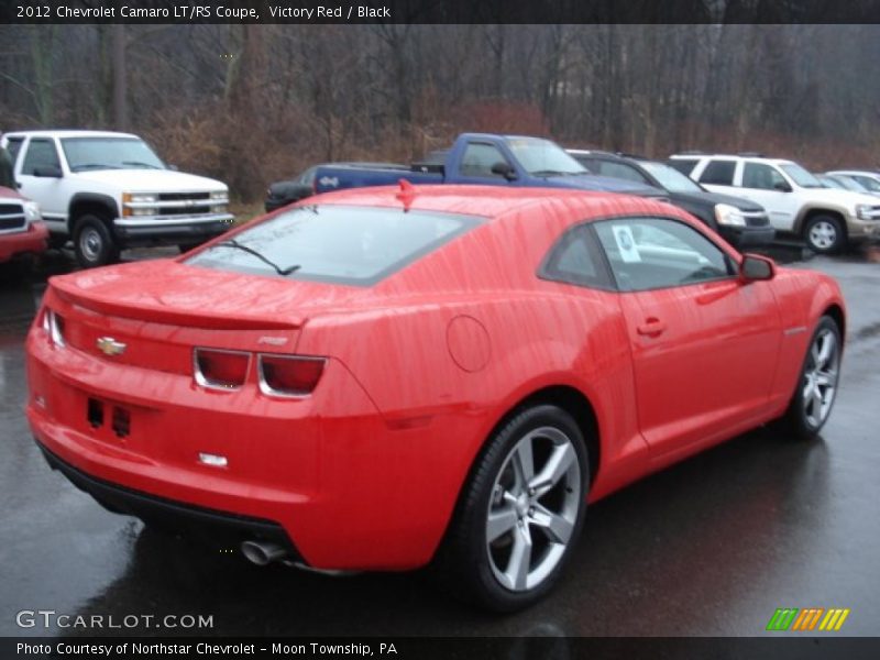 Victory Red / Black 2012 Chevrolet Camaro LT/RS Coupe