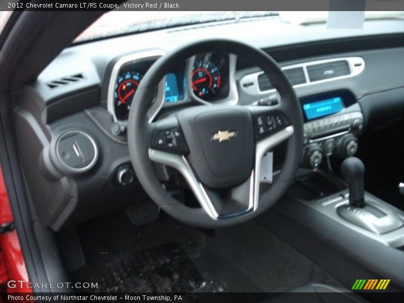 Victory Red / Black 2012 Chevrolet Camaro LT/RS Coupe