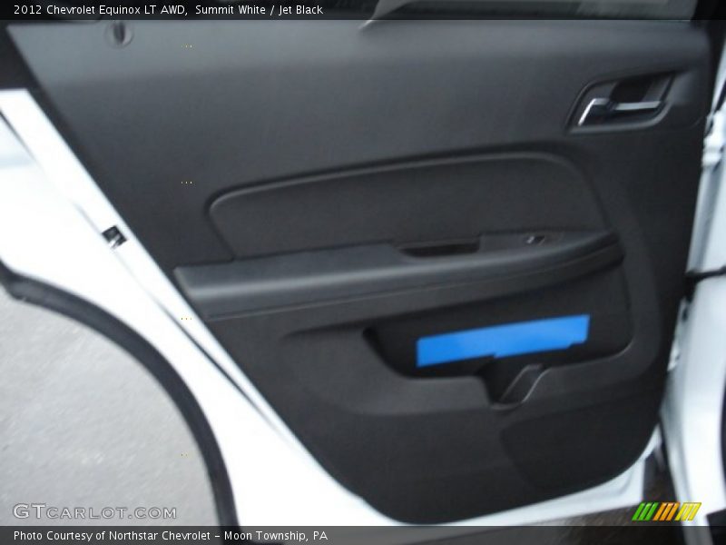 Summit White / Jet Black 2012 Chevrolet Equinox LT AWD