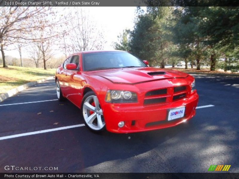 TorRed / Dark Slate Gray 2010 Dodge Charger SRT8