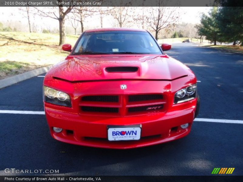 TorRed / Dark Slate Gray 2010 Dodge Charger SRT8