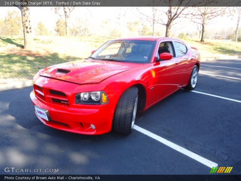 TorRed / Dark Slate Gray 2010 Dodge Charger SRT8