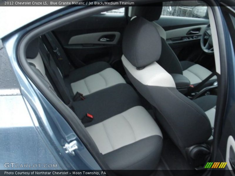 Blue Granite Metallic / Jet Black/Medium Titanium 2012 Chevrolet Cruze LS